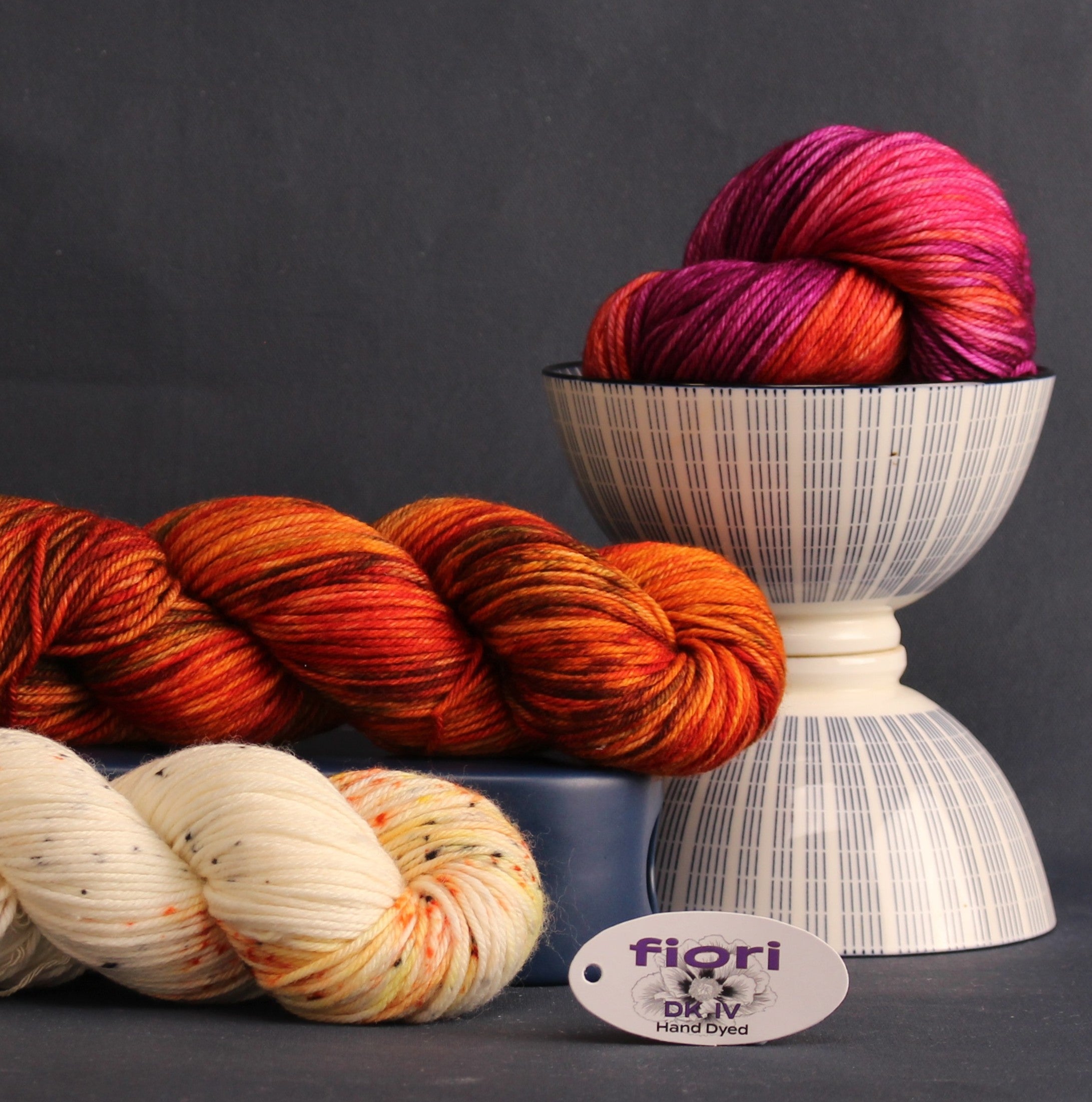 Fiori DK IV – 8ply weight merino yarn