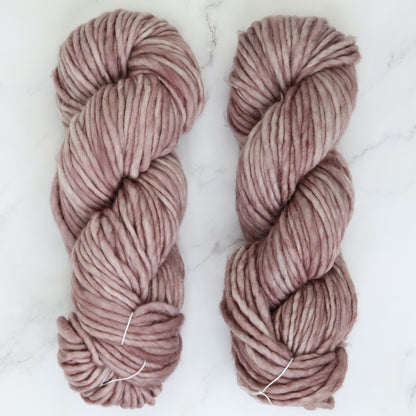 Fiori Grande in colourway Abalone – 14ply+ weight merino yarn