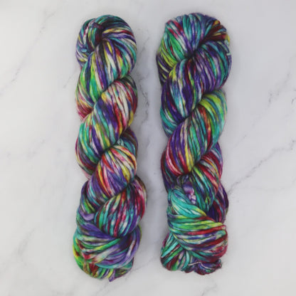 Fiori Grande in colourway Tapestry – 14ply+ weight merino yarn