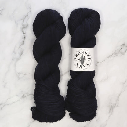 Prosper Yarns Prosper DK in colourway In the Navy – 8ply weight merino yarn