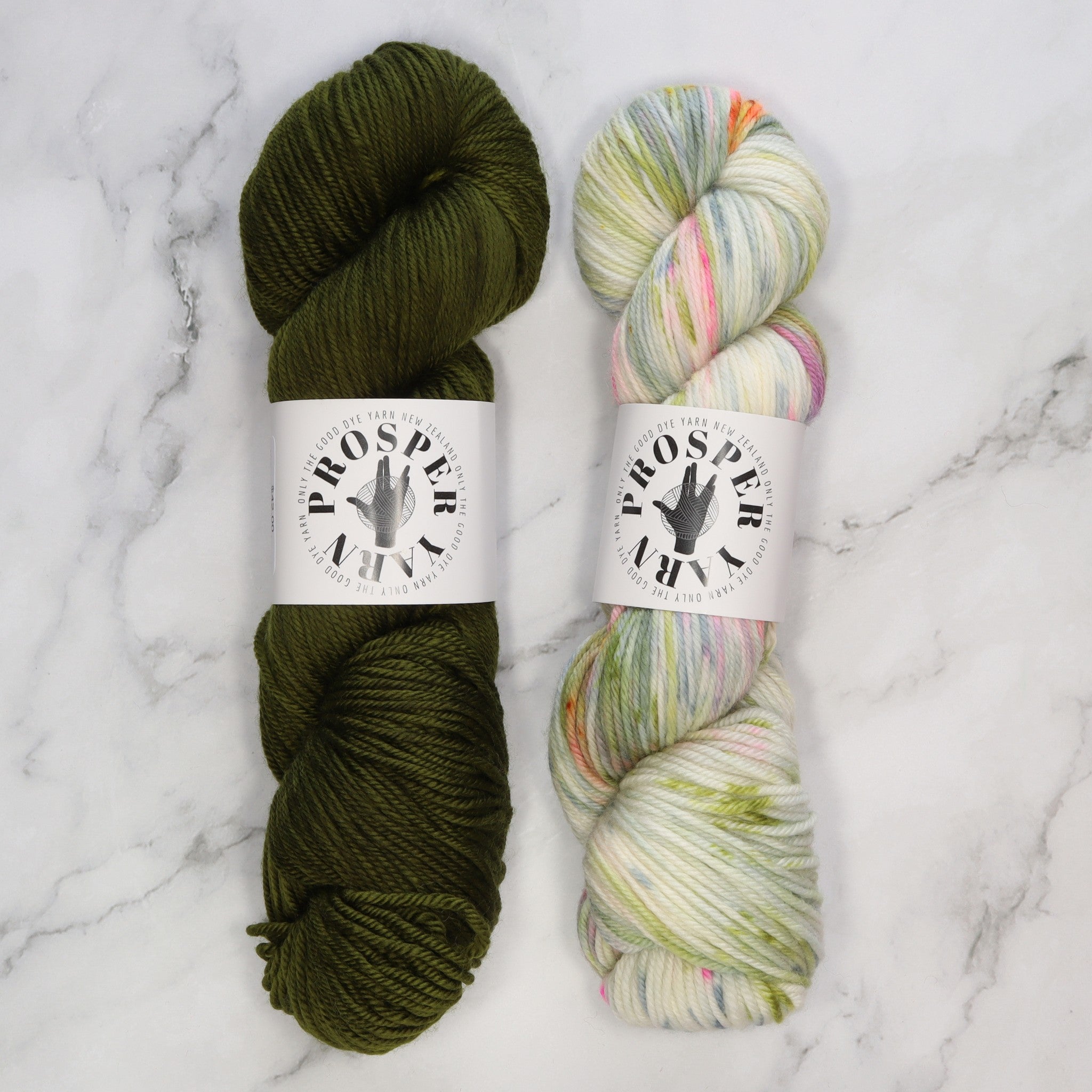 Prosper Yarns Prosper DK – 8ply weight merino yarn – view 3