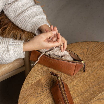 Project 12 Triangular Needle Case — Re:Designed — Walnut/Gold