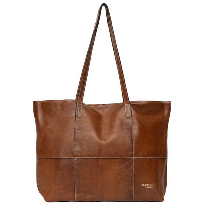 Re:Designed Project 19 Soft Leather Shopper Bag – Walnut