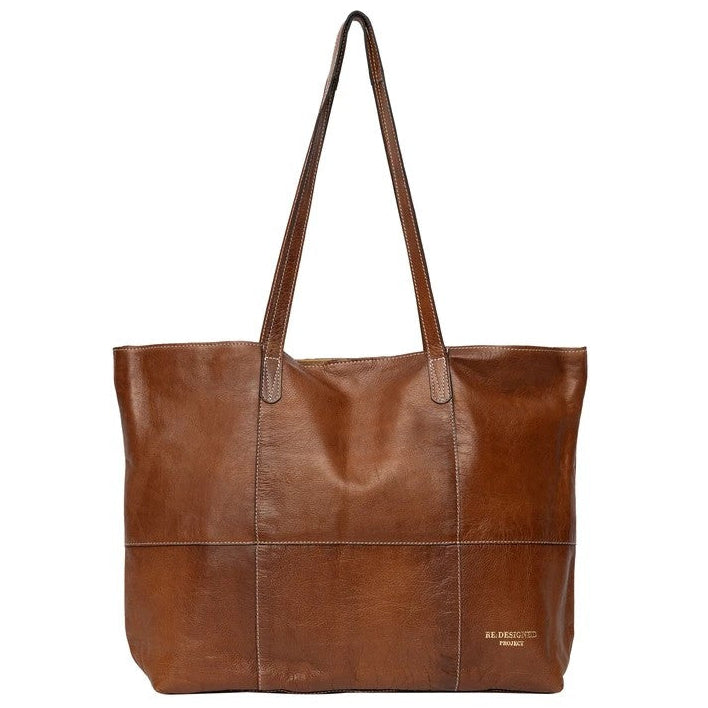 Re:Designed Project 19 Soft Leather Shopper Bag – Walnut