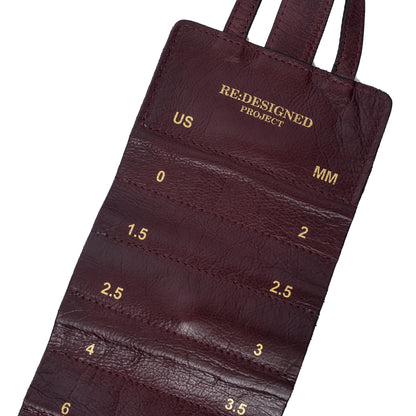 Re:Designed Project 66 Circular Needle Case – Dark Cherry