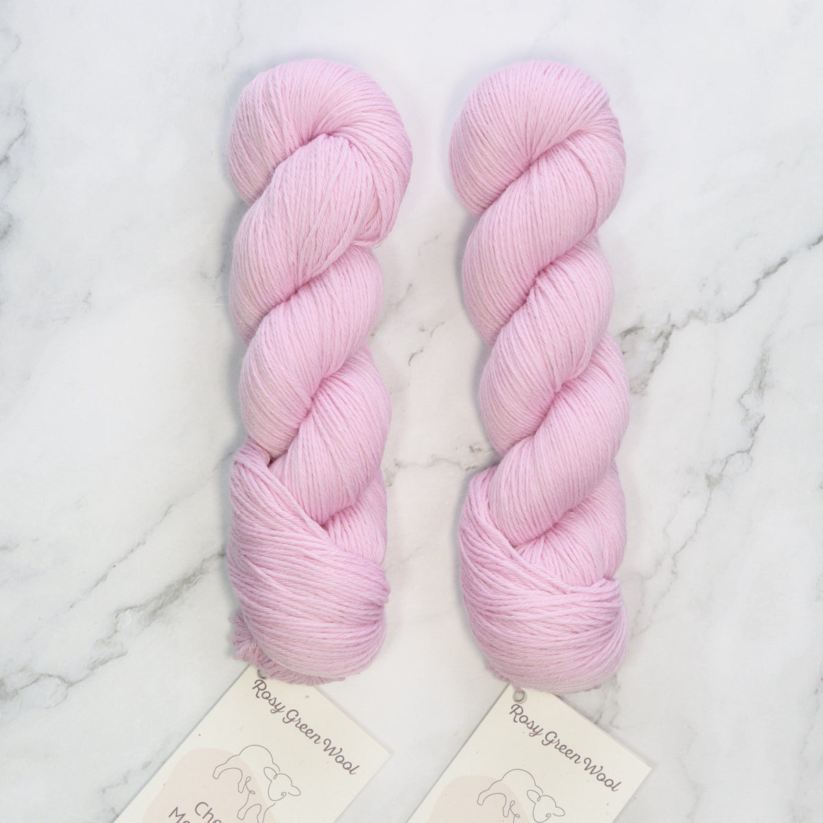 Rosy Green Wool Cheeky Merino Joy – 126 Peony (Pure)