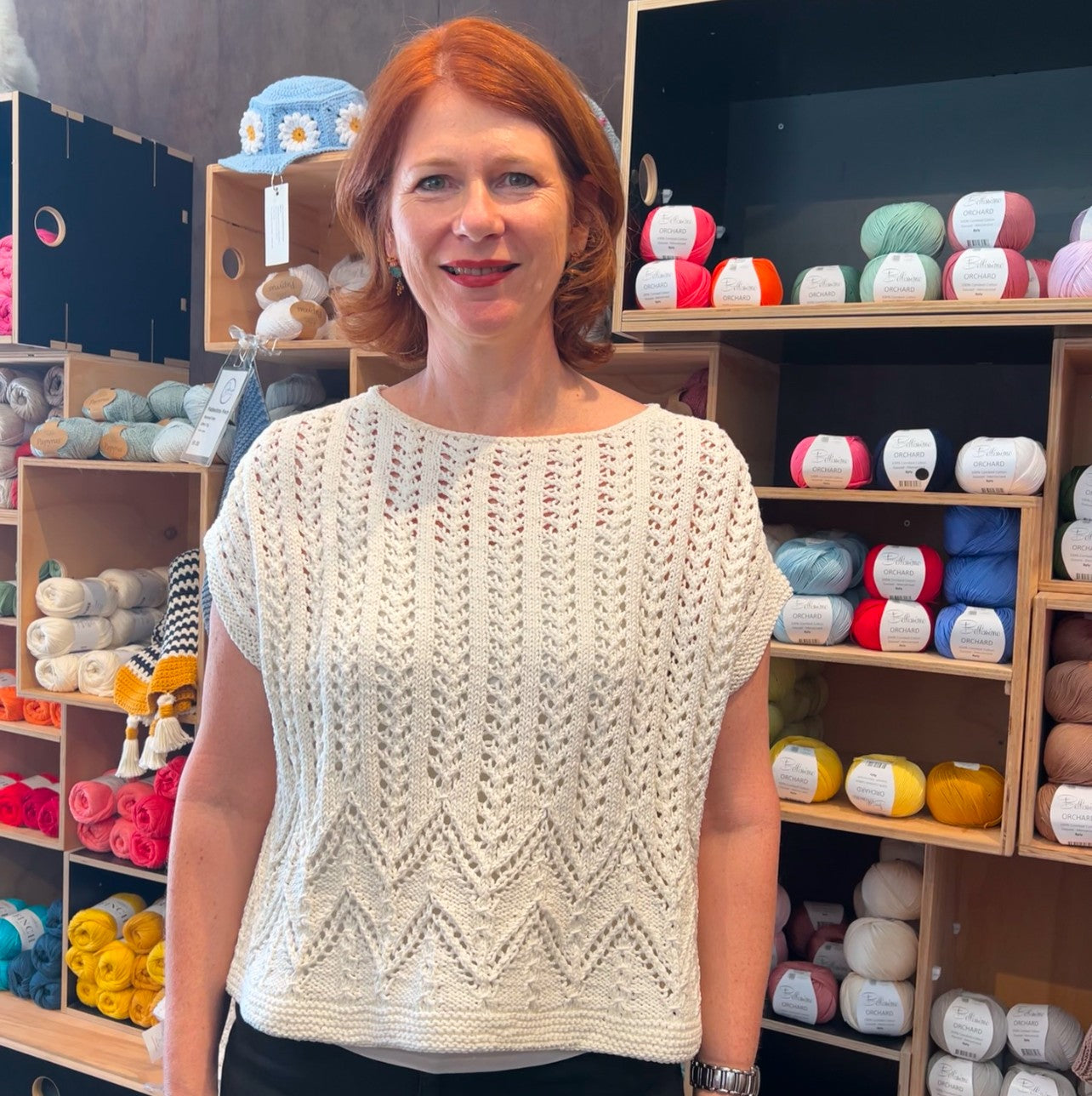 Roving Summer Top knitting kit