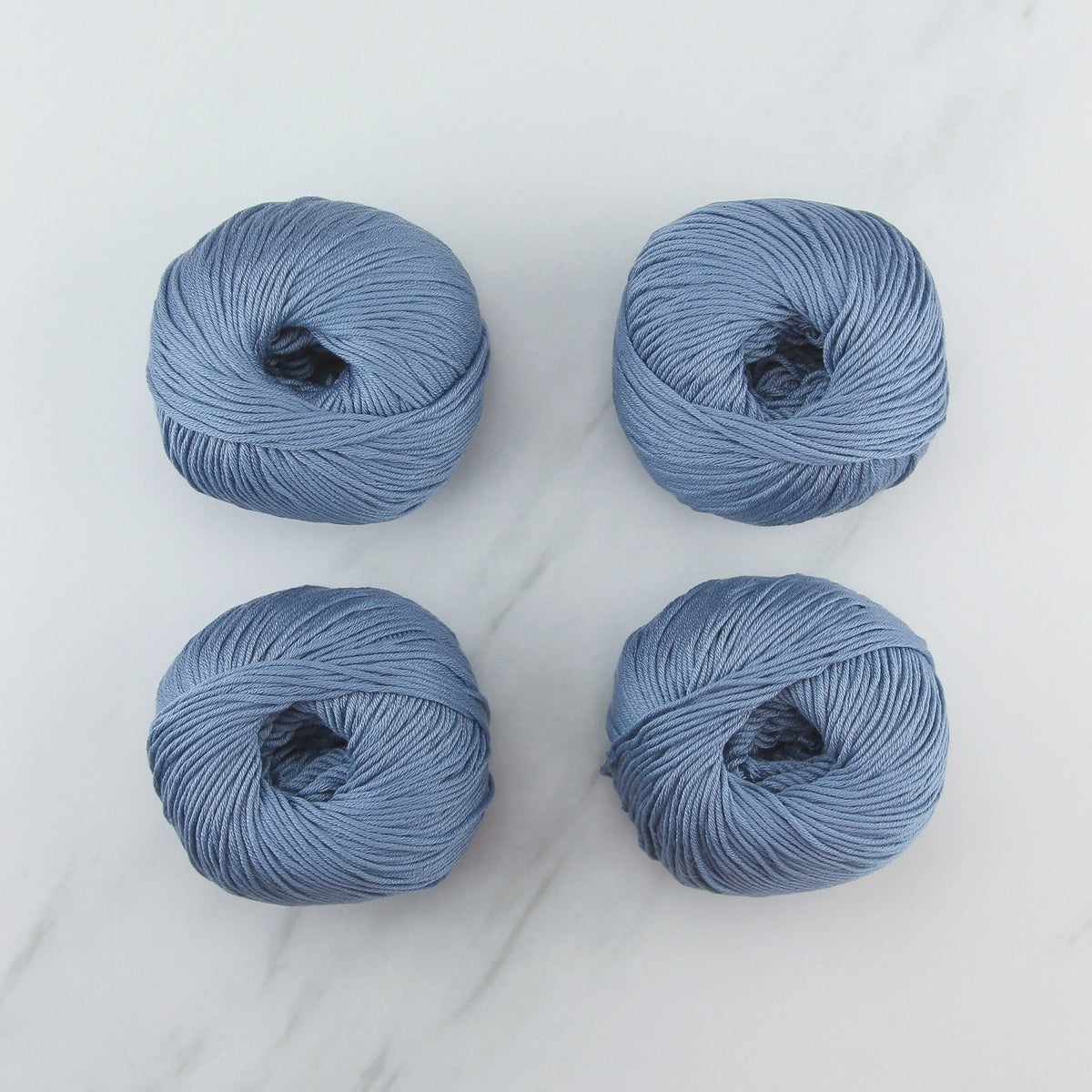 Crochet Spokes Cushion Kit, colourway Powder Blue