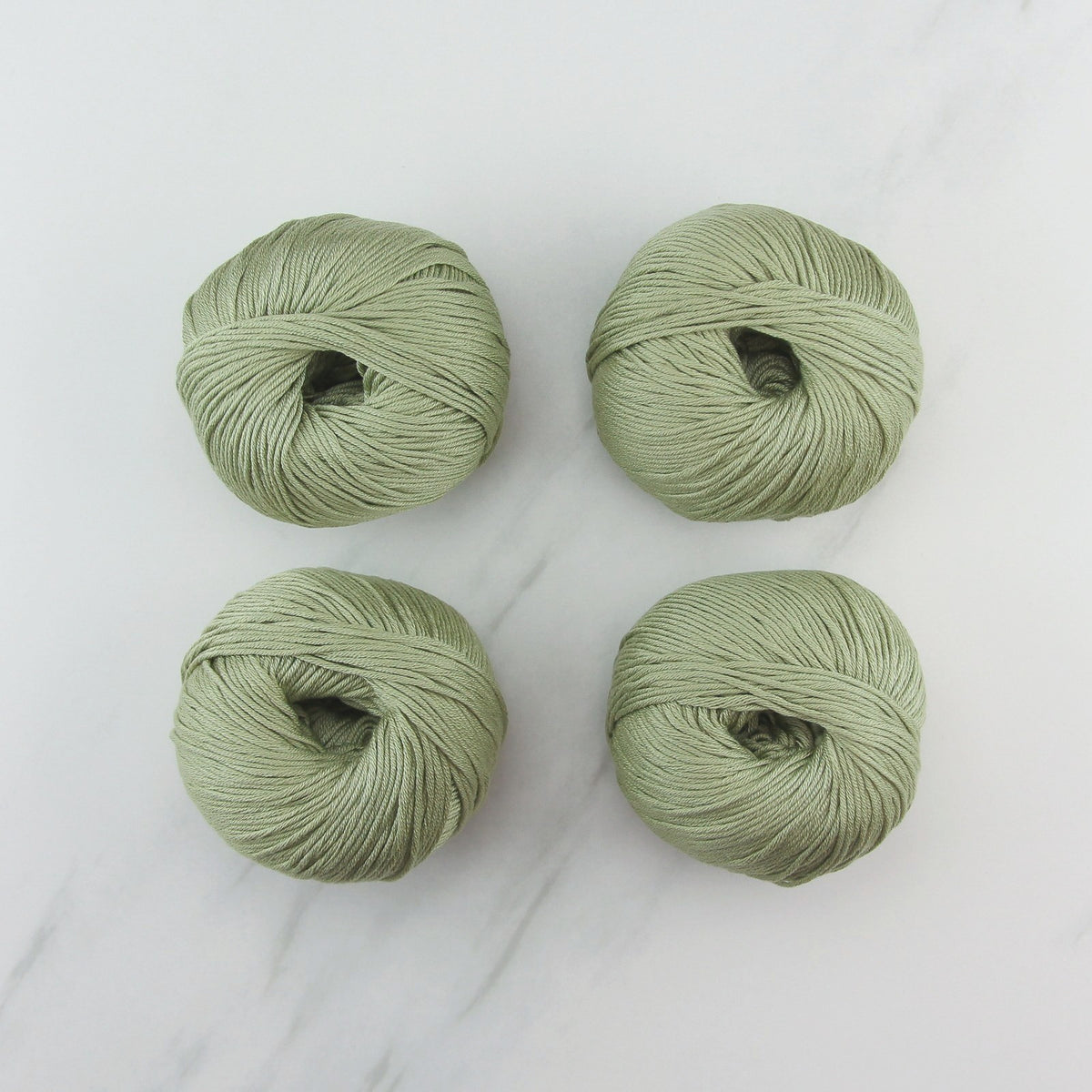 Crochet Spokes Cushion Kit, colourway Sage