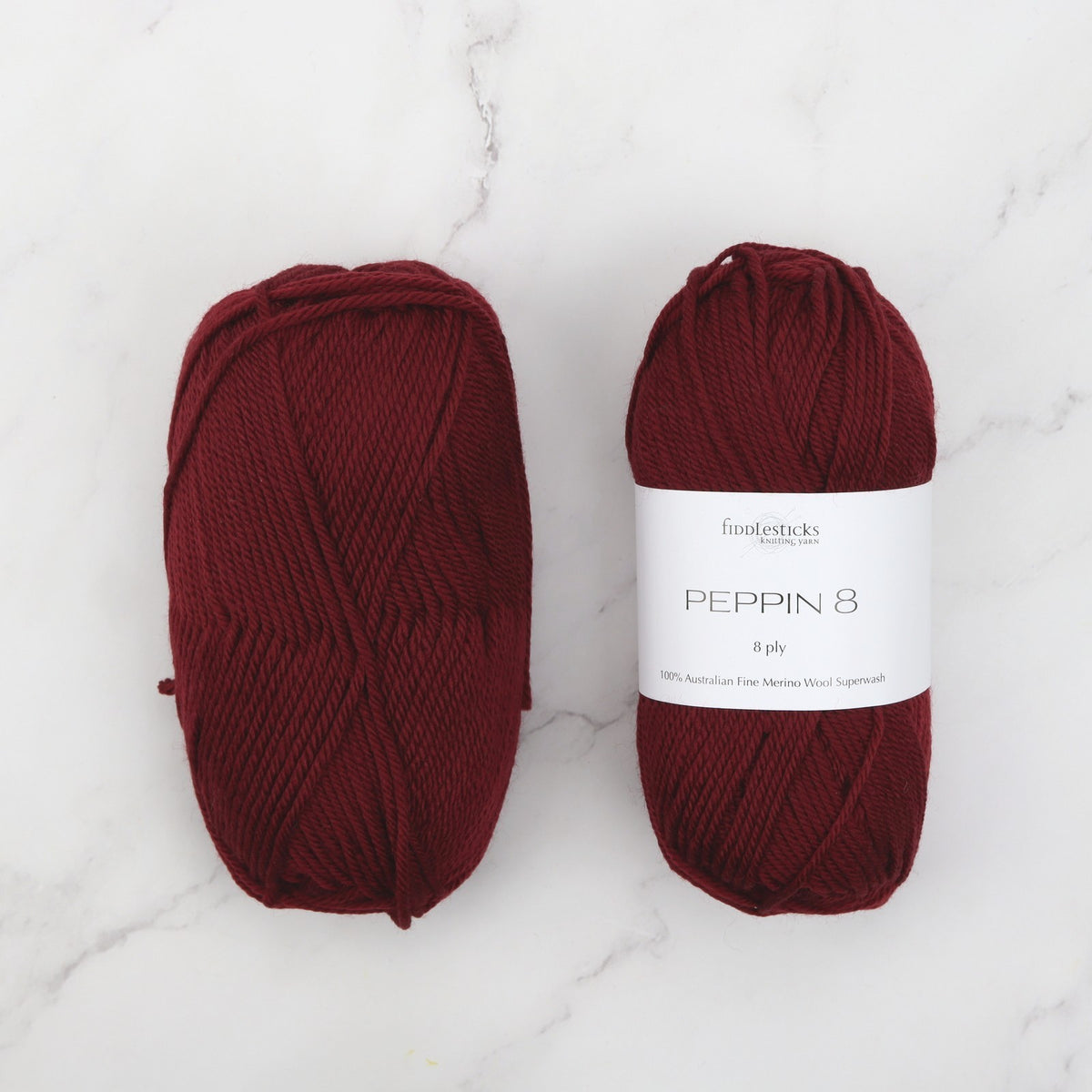 Crochet Drunken Granny Cowl Kit, colourway Maroon