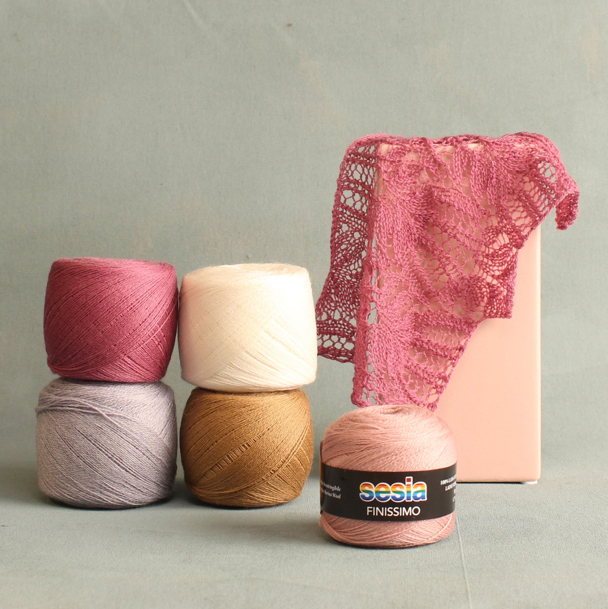 Sesia Finissimo Lace – 2ply weight wool yarn