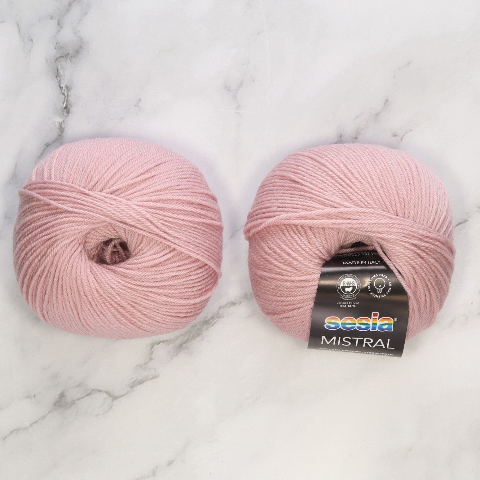 Sesia Mistral in colourway Blossom – 4ply weight wool yarn