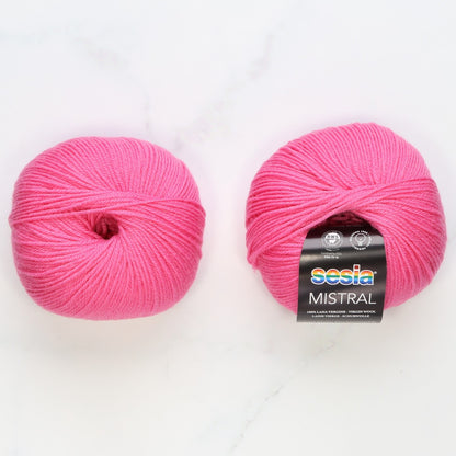 Sesia Mistral in colourway Bubblegum – 4ply weight wool yarn