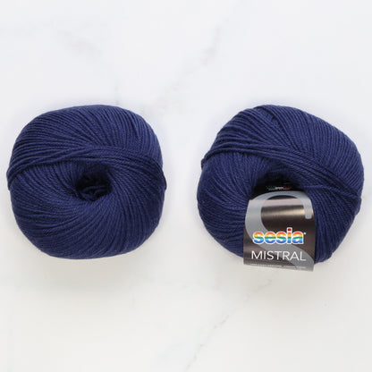 Sesia Mistral in colourway Marine – 4ply weight wool yarn