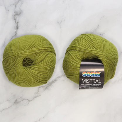 Sesia Mistral in colourway Pickle – 4ply weight wool yarn
