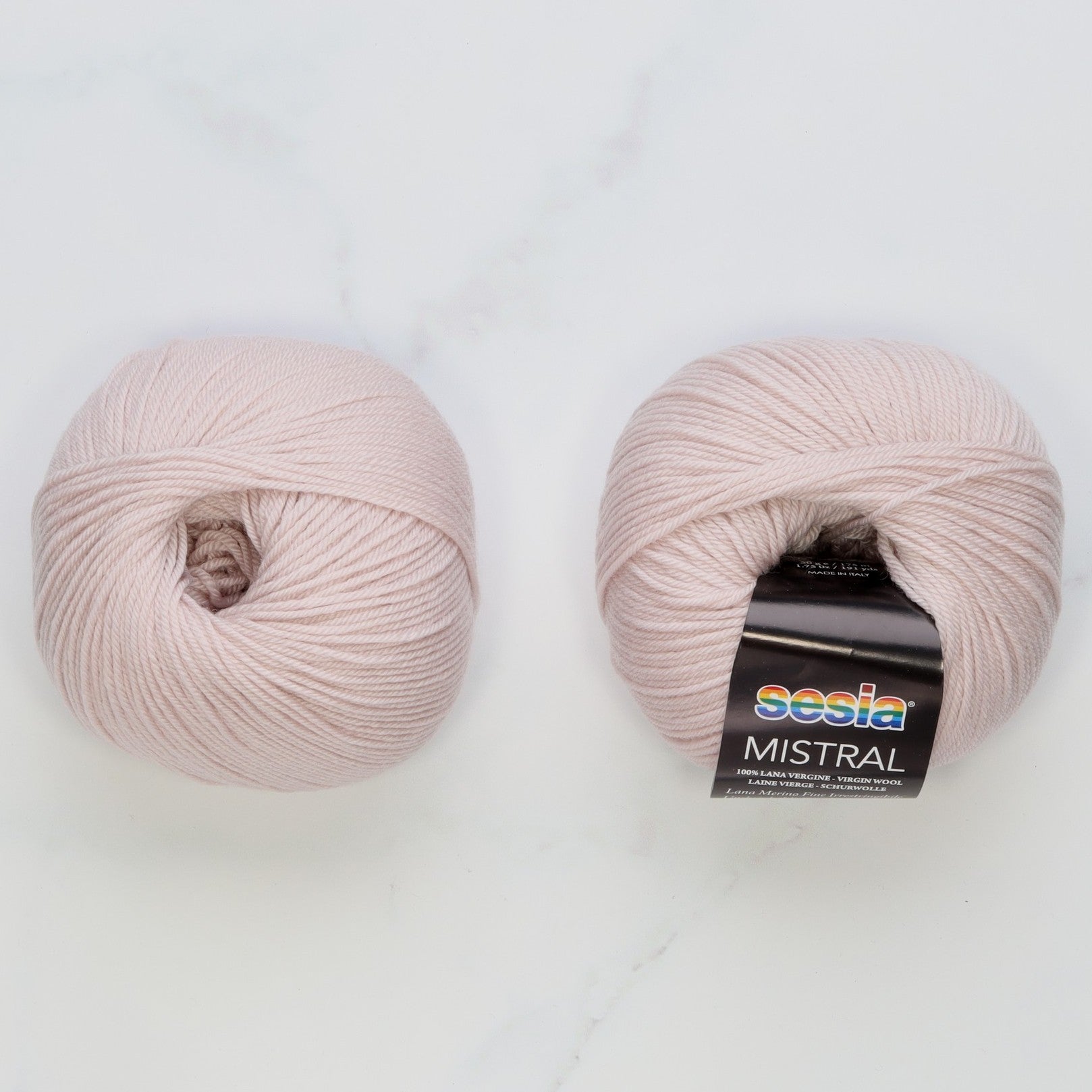 Sesia Mistral in colourway Oyster – 4ply weight wool yarn