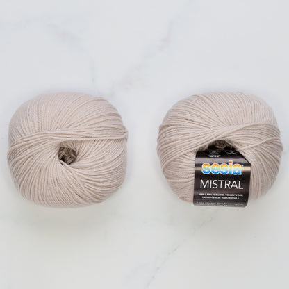 Sesia Mistral in colourway Puff – 4ply weight wool yarn