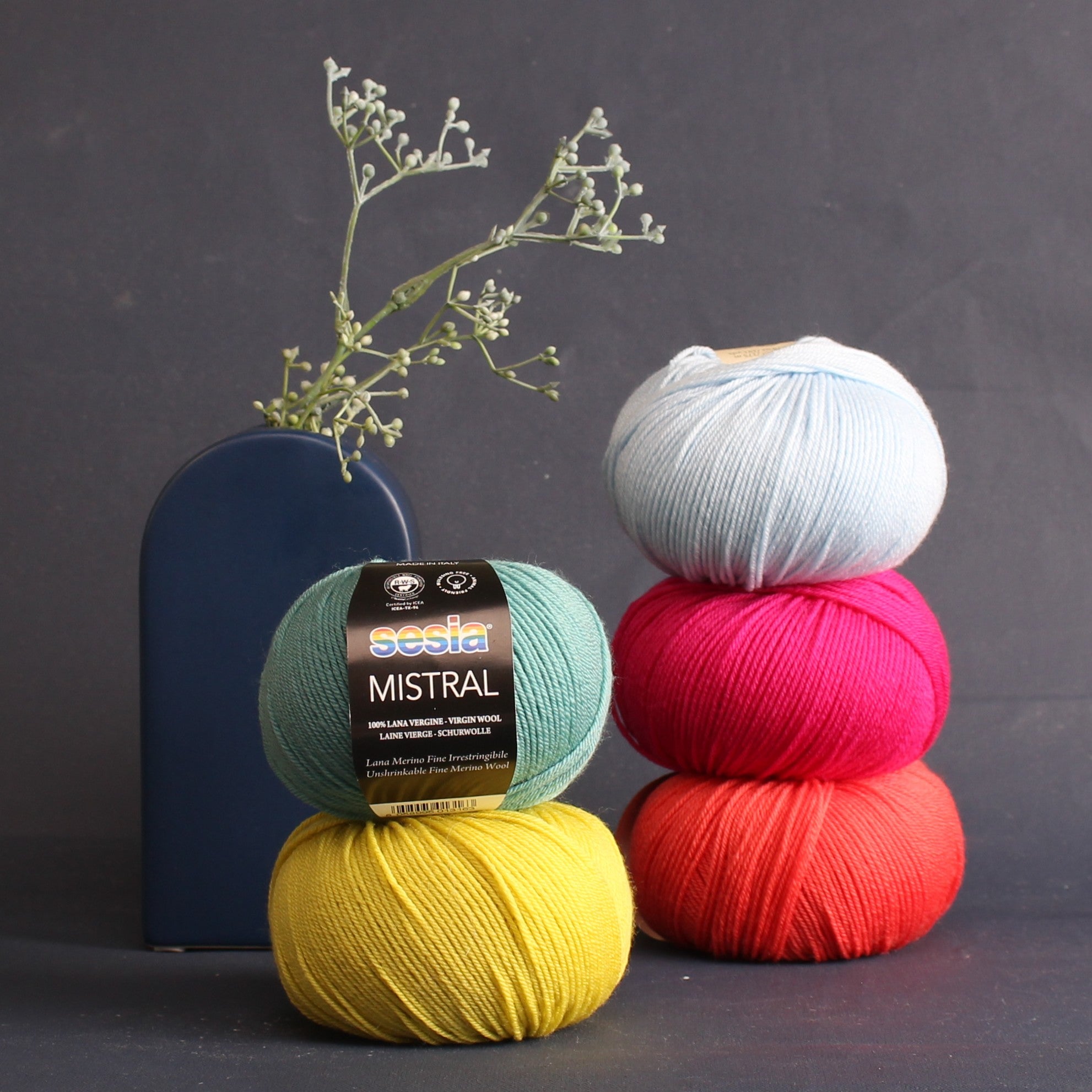 Sesia Mistral – 4ply weight wool yarn