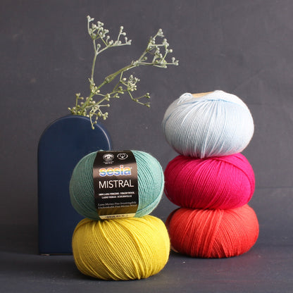 Sesia Mistral – 4ply weight wool yarn