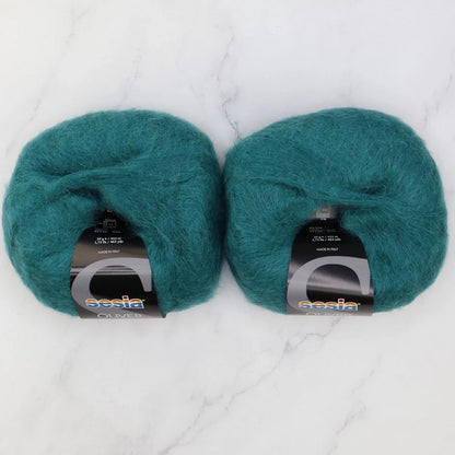 Sesia Oliver in colourway Sea Green – 2ply weight alpaca, nylon yarn