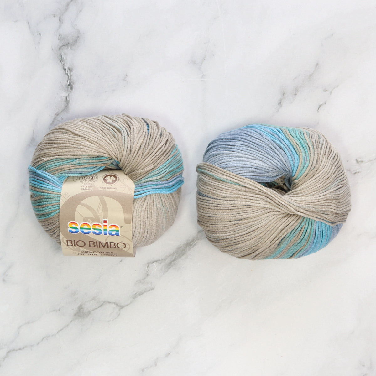 Baby Romper and Hat Kit in Bio Bimbo in 0982 Seaside Pebble
