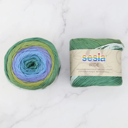 Waves Summer Scarf Kit in Iride in 2801 Lakeside