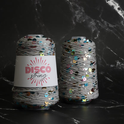 Stitch Lane Yarns Disco String in colourway Le Freak – 5ply weight cotton yarn