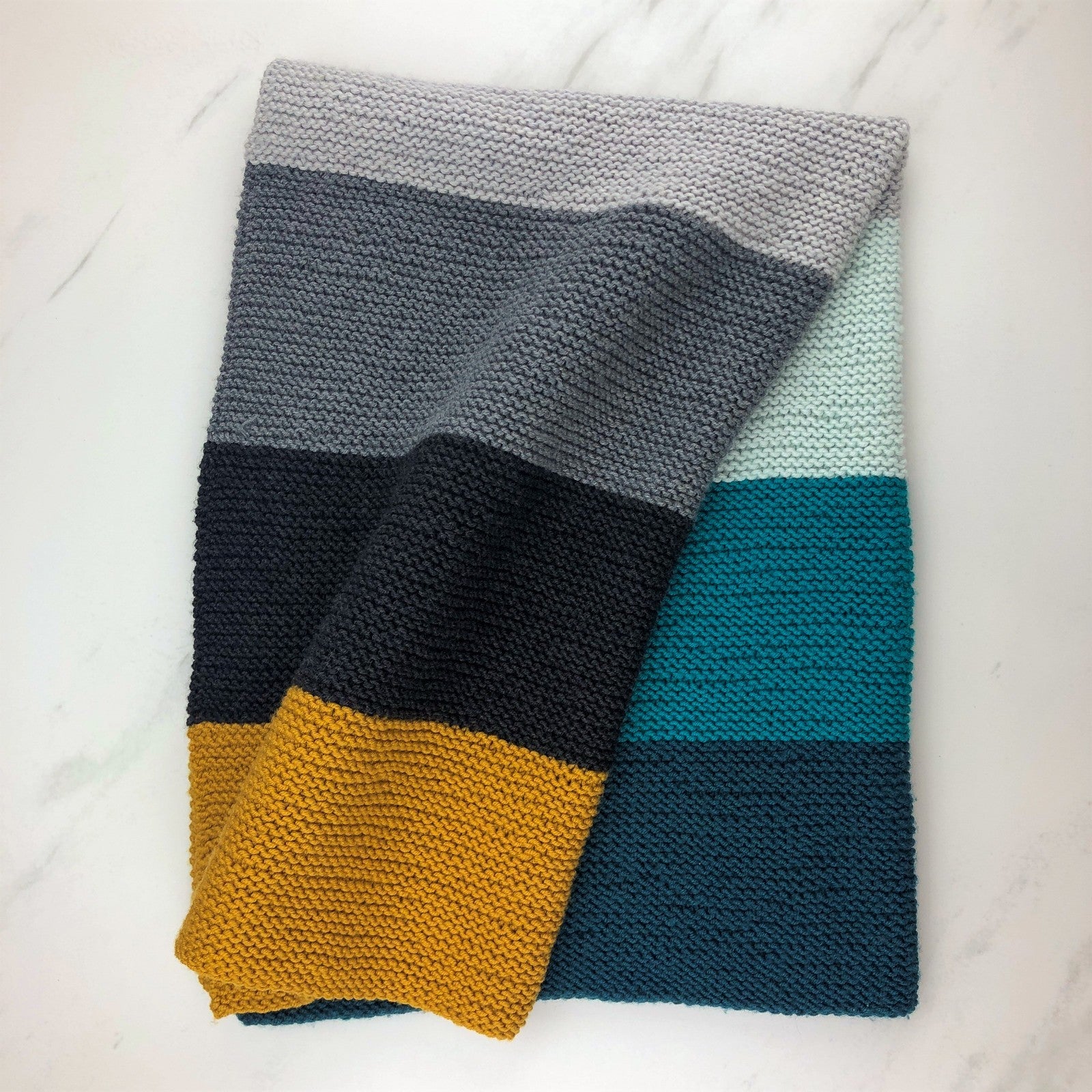 Garter Baby Blanket kit