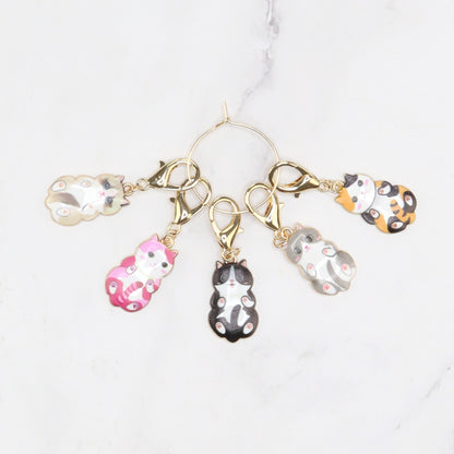 Skein Sisters Enamel Stitch Markers - Various Styles – Cute Kitty