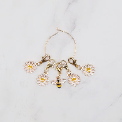 Skein Sisters Enamel Stitch Markers - Various Styles – Daisy Bee