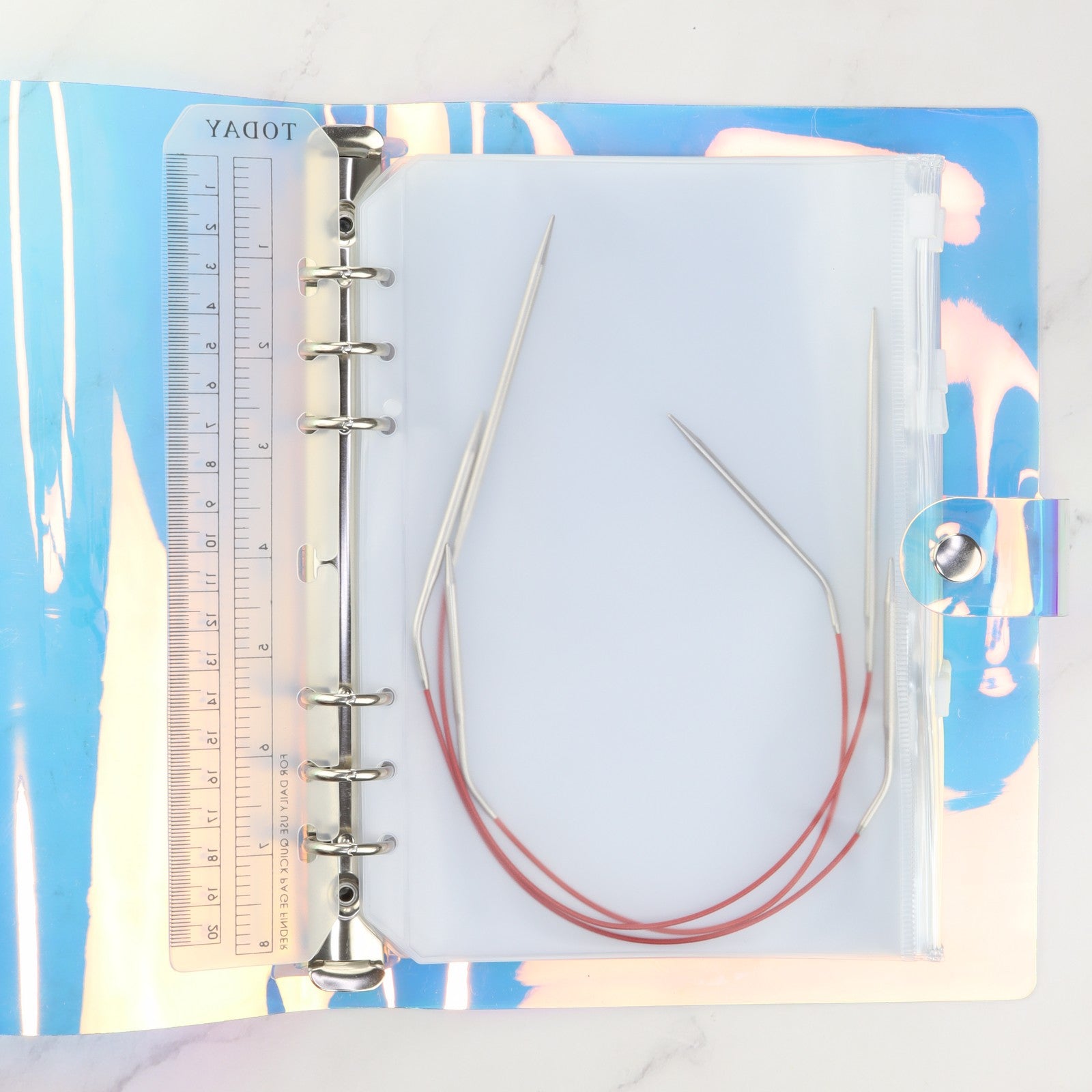 Skein Sisters Gleam Needle Case – view 7