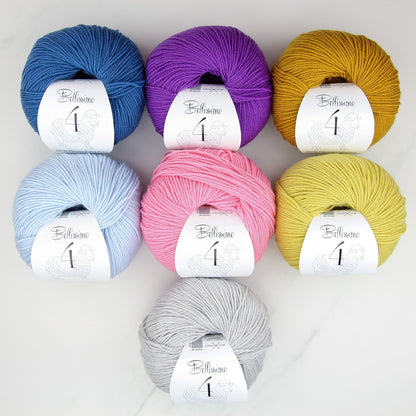 Helix Cowl kit in Bellissimo 4, colourway Bellissimo 04 Silver