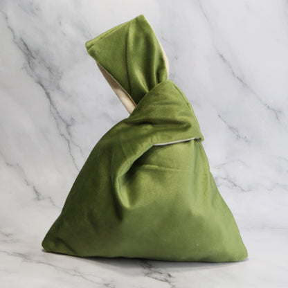 Skein Sisters Knot Project Bag Velvet – Leaf