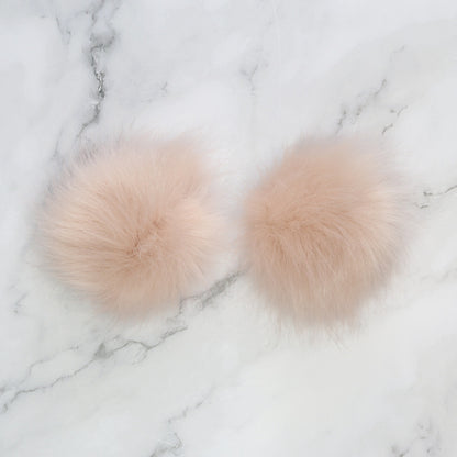 Skein Sisters Pom Poms – Almond