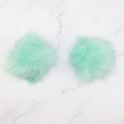 Skein Sisters Pom Poms – Aqua