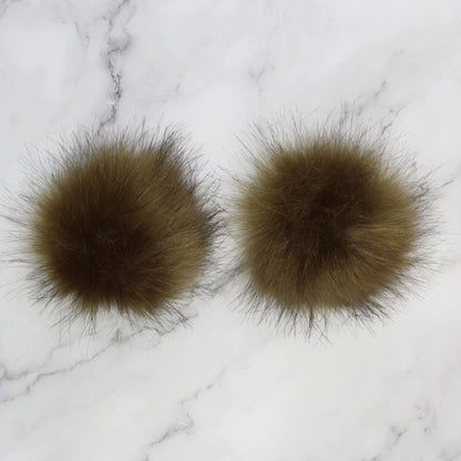 Skein Sisters Pom Poms – Olive