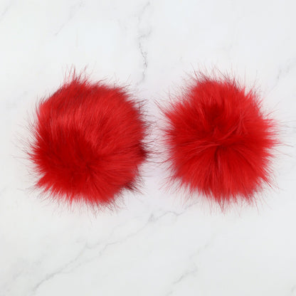 Skein Sisters Pom Poms – Red