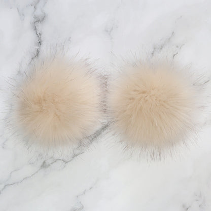 Skein Sisters Pom Poms – Vanilla