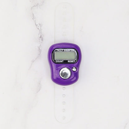 Skein Sisters Digital Row Counter – Purple