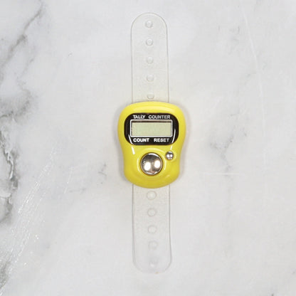 Skein Sisters Digital Row Counter – Yellow