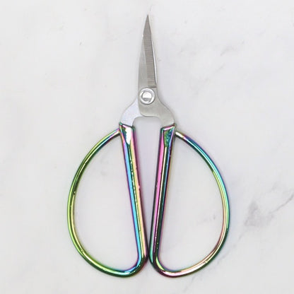 Skein Sisters Curvy Mini Scissors – Rainbow