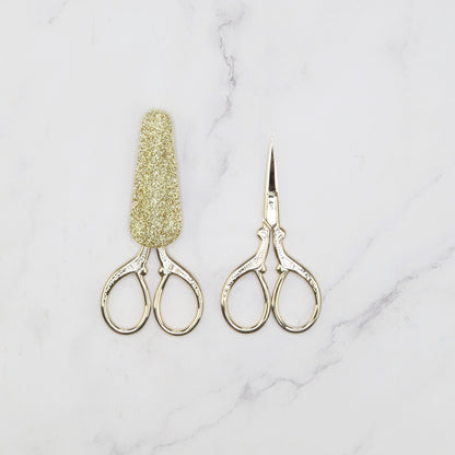 Skein Sisters Retro Embroidery Scissors – Gold