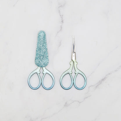 Skein Sisters Retro Embroidery Scissors – Ice Blue