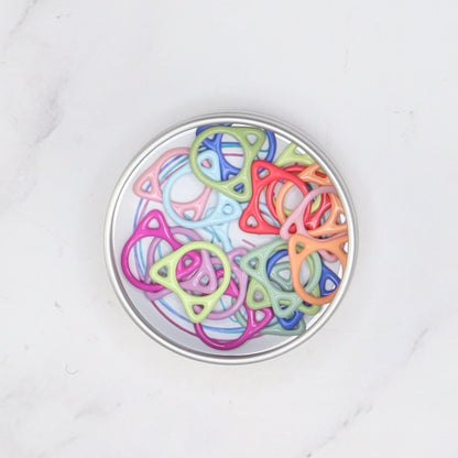 Skein Sisters Cat Ears Stitch Markers – Pastel Colours