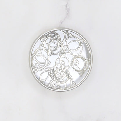 Skein Sisters Cat Ears Stitch Markers – Silver