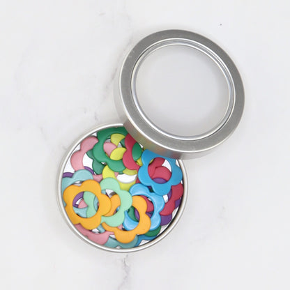 Skein Sisters Metal Stitch Markers: Daisy Assorted – view 3