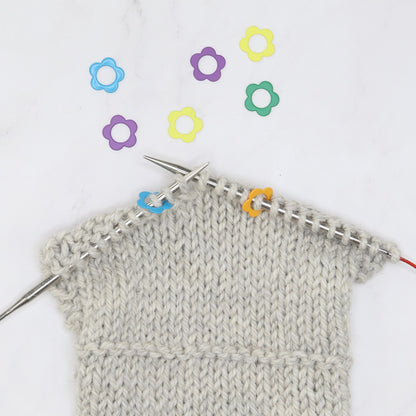 Skein Sisters Metal Stitch Markers: Daisy Assorted – view 4