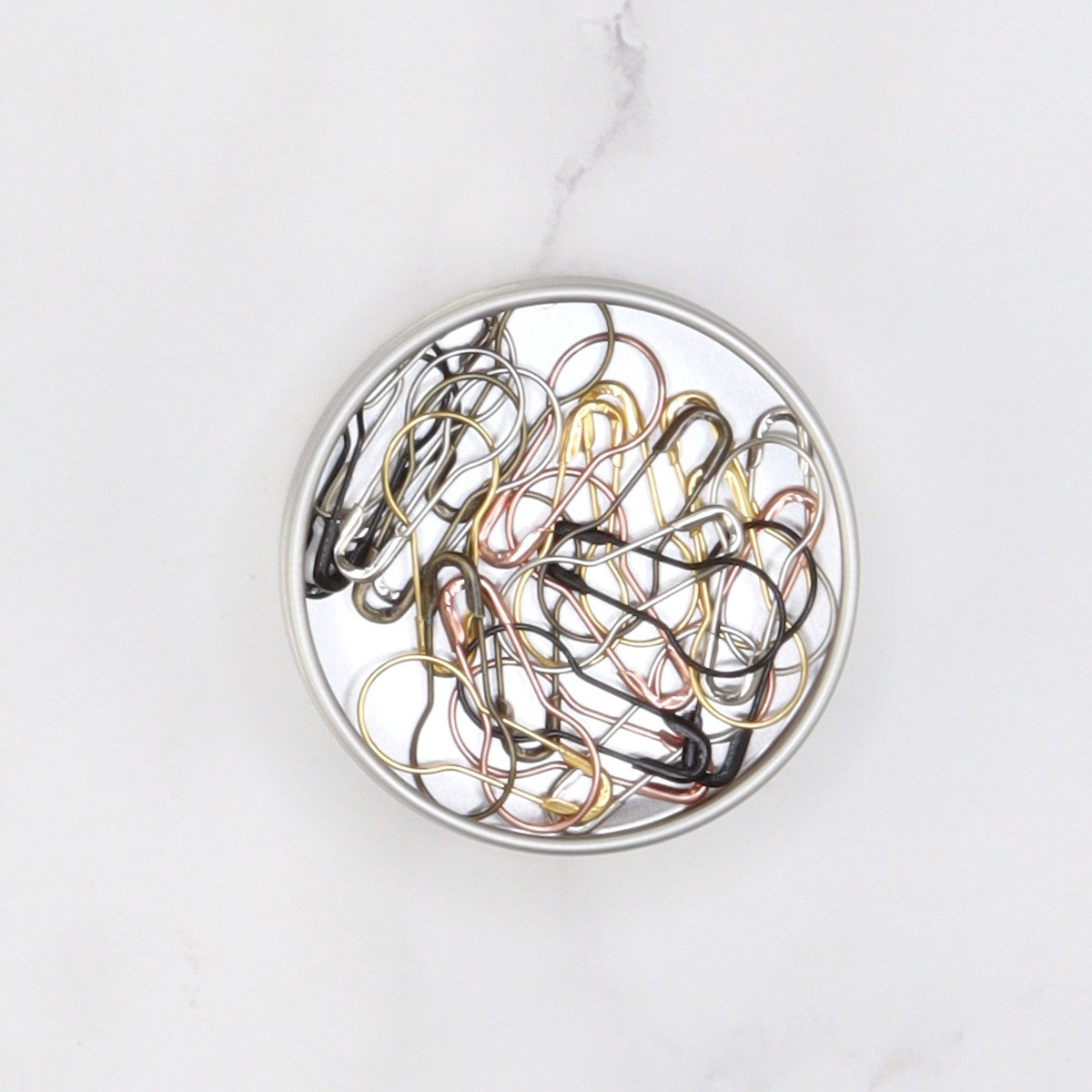 Skein Sisters Opening Stitch Markers – Metallics