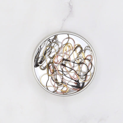 Skein Sisters Opening Stitch Markers – Metallics