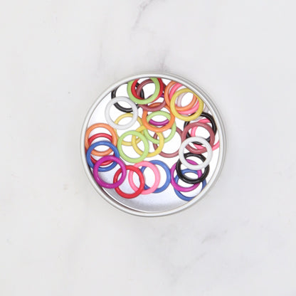 Skein Sisters Ring Stitch Markers – view 4